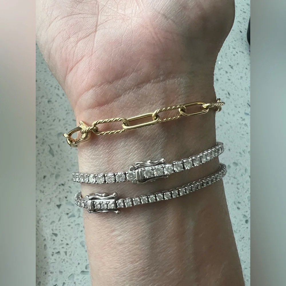 David Yurman DY Madison Link Bracelet in XS - Picture 14 of 15